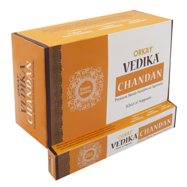 Vedika Chandan 15 Gm Dozen Box 