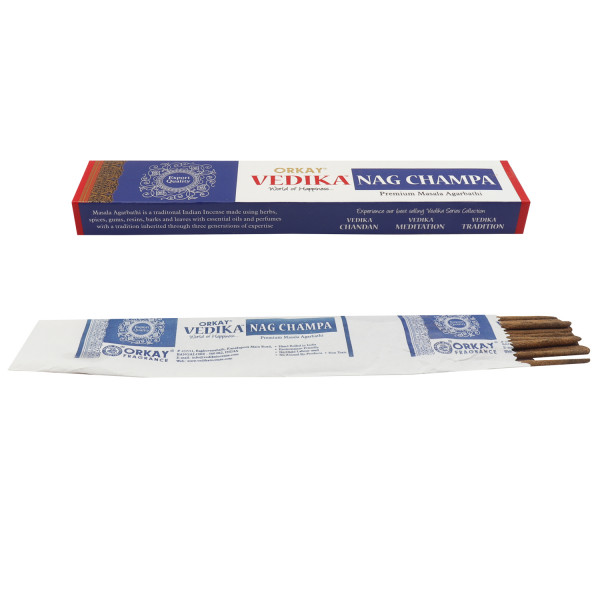 Vedika Nag Champa 15 Gm (15 Sticks) Pack