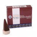 Golden Nag Seven Chakra Cone Dozen Box 
