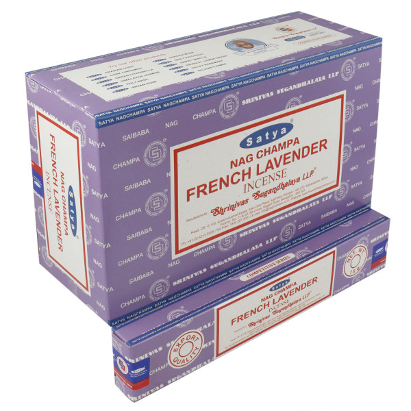 Satya French Lavender 15 Gm Dozen Box 