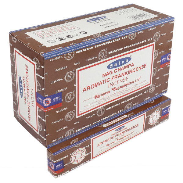 Satya Aromatic Frankincense 15 Gm Dozen Box 