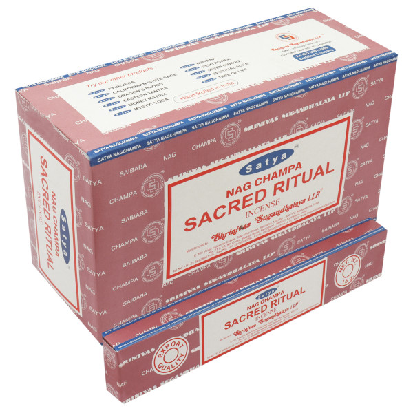 Satya Sacred Ritual 15 Gm Dozen Box 