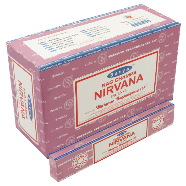 Satya Nirvana 15 Gm Dozen Box 