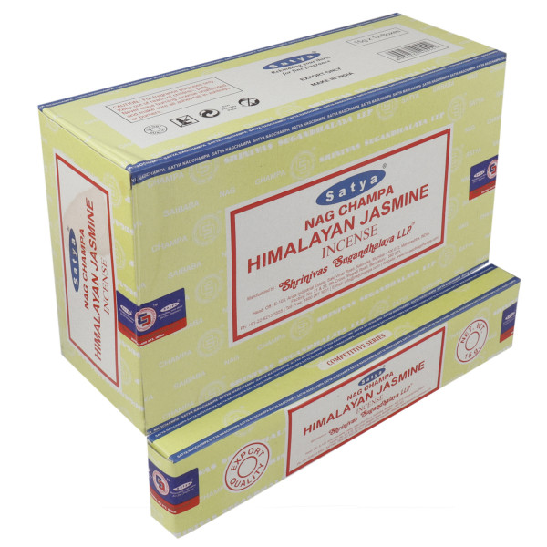 Satya Himalayan Jasmine 15 Gm Dozen Box 